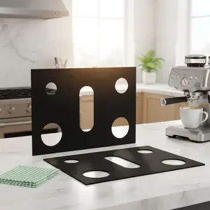 2 Pack Silicone Stove Burner Covers | Reusable Gas Range Protectors for Samsung