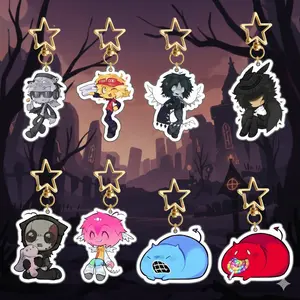 Roblox Forsaken Acrylic Keychain, Guest 1337 John Doe Noob Shedletsky C00lkidd Elliot, Forsaken Character Keychains, Cute, Durable, And Perfect For Bags, Keys, Or Gifts. Great For Daily Use Or As Thoughtful Little Gifts For Your Friends And Yourself.