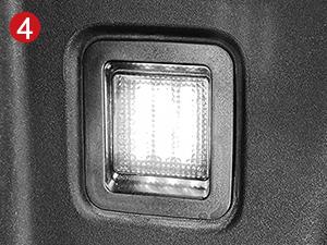 Nilight License Plate Lights Compatible with 2015 2016 2017 2018 2019 2020 Ford F150 Raptor Clear Lens Black housing 6000K White 2PCS Pack