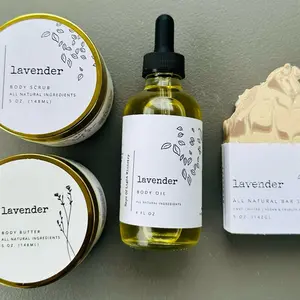 The Ultra-Calm Lavender Spa Vault: 4-Piece Total Body Relaxation & Sleep System