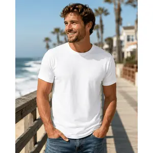 Sublimation White Polyester Tee - Adults and Kids