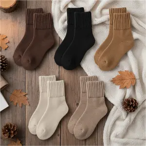 5 Pairs Womens Socks - Thermal Socks for Women, Thick Winter Warm Soft Cozy Crew Knit Boot Socks for Cold Weather, Multi Color
