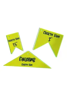 V-Tails and Folding Templates Bundle - NEON GREEN