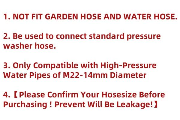 【PLEASE NOTE the SIZE】Cool Short Handheld Water Spray Tool, Personalized Graffiti Car Wash Spray Lance, 1/4 inch QuickConnector,with 5 Pressure Washer Nozzle Tips for Pressure Power Washers M22-14mm Male Thread, Compatible with high-pressure washers