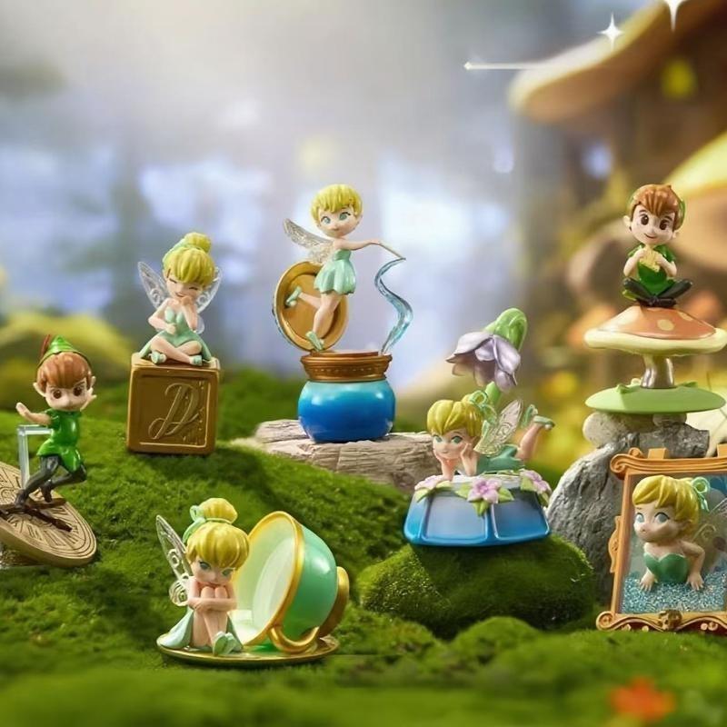 Disney Peter Pan Official Lost Treasure Collection Blind Box Figurine,Cute Decor & Practical Desk Accessories,Perfect Gift for Peter Pan Fans
