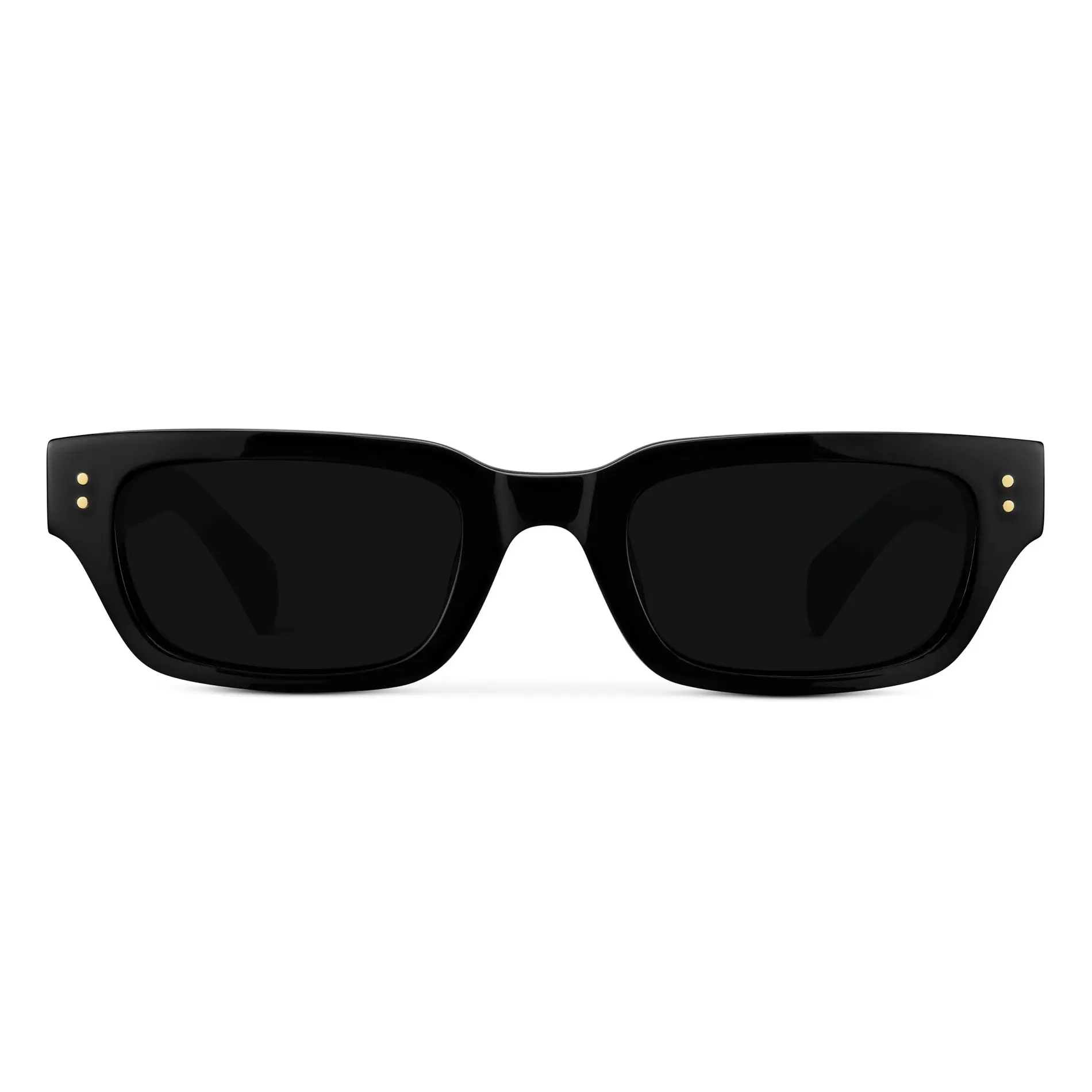 Harper | Polarized Flat Top Rectangular Sunglasses For Women