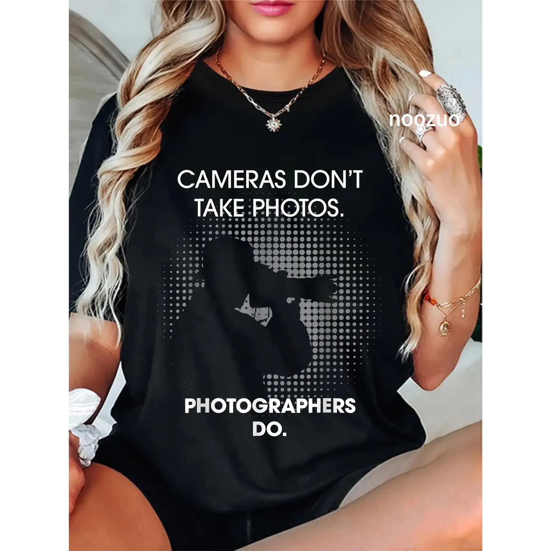 100% Cotton Cameras Don't Take Photos Funny Photography Photographer T-Shirt