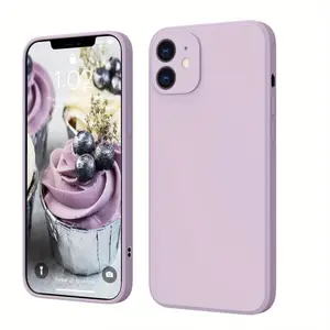 TPU Full Protective IPhone 11 Phone Case For IPhone 11  for iPhone 17 16 15 14 13 12 11 Plus 13 Mini Pro Max Solid Color Full Slim Back Cover