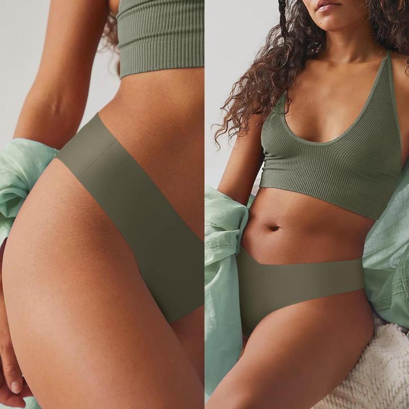 7 Pack Seamless Underwear for Women Sexy No Show Bikini Panties Invisible Briefs V-shaped Breathable Hipster Cheeky Nylon Casual Underwear S-XL Cotton Womenswear Comfortable 7 Pack Seamless Underwear for Women Sexy No Show Bikini Panties Invisible Briefs V-shaped Breathable Hipster Cheeky Nylon Casual Underwear S-XL Cotton Womenswear Comfortable