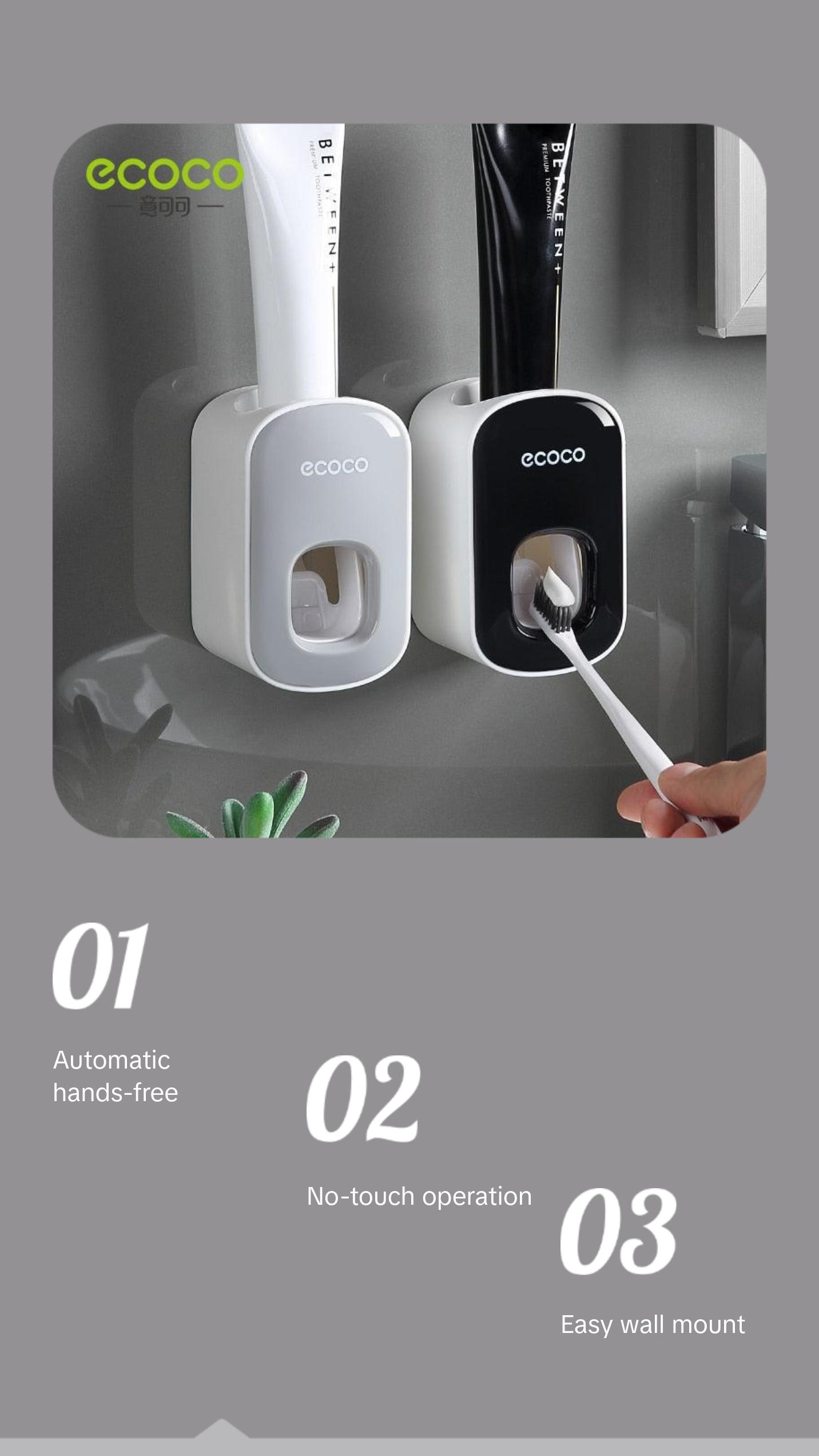 Toothpaste Dispenser, 2 PCS Automatic Toothpaste Squeezer Dispenser for Kids & Family Shower, is Wall Mount Bathroom Accessories with Super Sticky Suction Pad Toothpaste Dispenser, 2 PCS Automatic Toothpaste Squeezer Dispenser for Kids & Family Shower, is Wall Mount Bathroom Accessories with Super Sticky Suction Pad