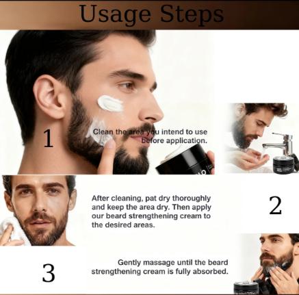 2pcsUltra Potente Beard StimulatingVDay DealsBalm 100ml MoisturizesStrengthens HairCare Balsamo Para Crecimiento de BarbaNourish Repair Volumize100ML