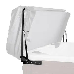 VEVOR Hot Tub Cover Lift, Spa Cover Lift, Hydraulic, Width 69" - 96.5" Adjustable, Installed on Both Sides at the Top, Suitable for Various Sizes of Rectangular Bathtubs, Hot Tubs, Spa Aluminium Round
