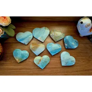 Beautiful Caribbean Calcite Heart