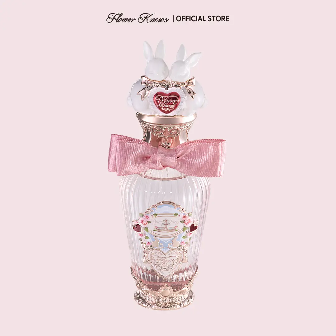 Flower Knows Bunny Garden Collection Perfume, Long Lasting Eau De Parfum with Floral & Rose Scents, Bottled Spray Unisex Fragrance for Women & Men, Perfumes For Women, #tiktokshopbacktoschool, #sohochic
