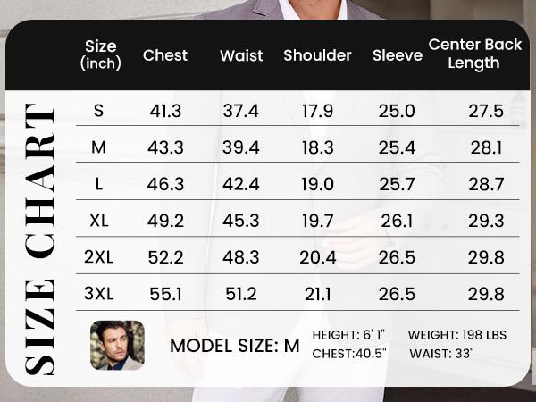 COOFANDY Mens Casual Sport Coat Lightweight Two Button Blazer Slim Fit Business Jackets