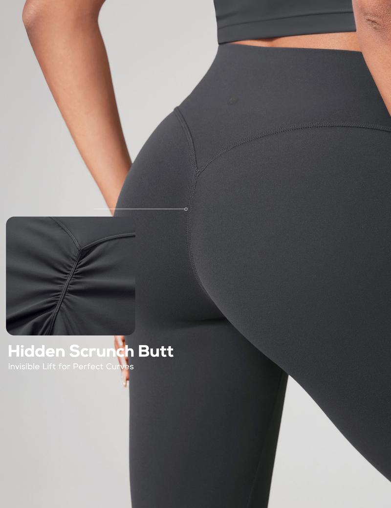 Hugcurve Hidden Scrunch Butt Leggings 25" - No Front Seam