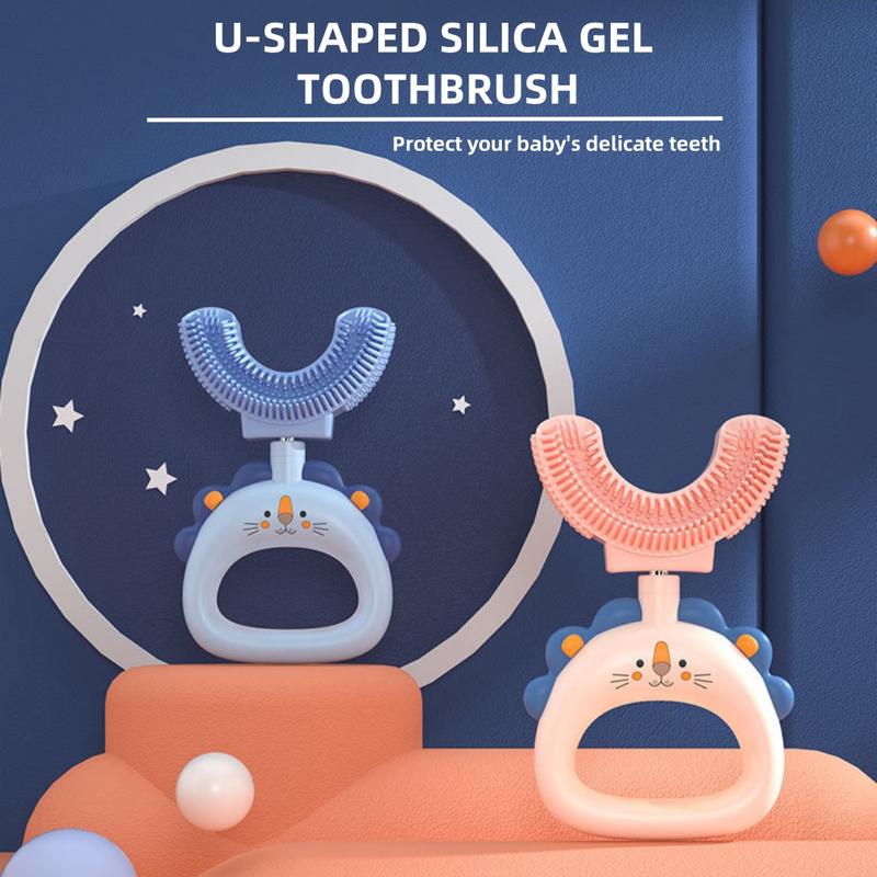 For Kids Electric U Shaped Toothbrush rechargeable sonic toothbrush with 2 u shaped heads for age 2 to 12 and 2 regular heads 3 cleaning modes full mouth cleaning by Playiko For Kids Electric U Shaped Toothbrush rechargeable sonic toothbrush with 2 u shaped heads for age 2 to 12 and 2 regular heads 3 cleaning modes full mouth cleaning by Playiko