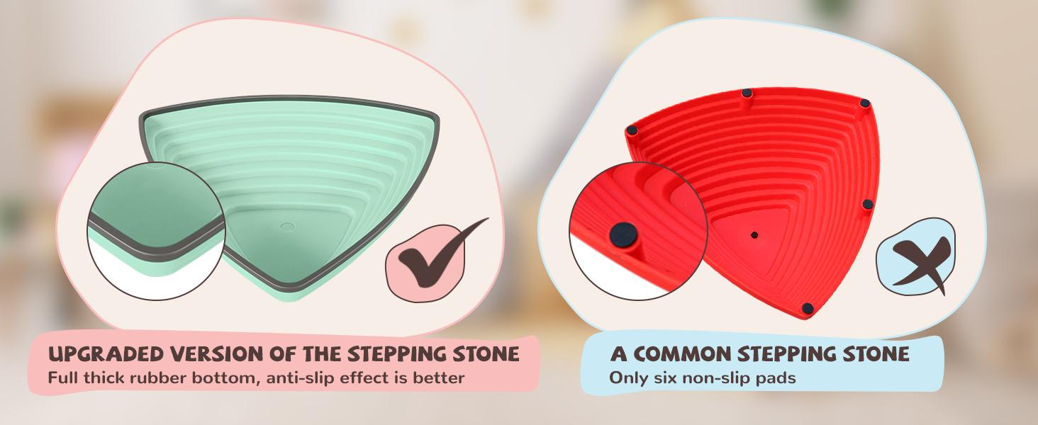 Set of 12/25 Children's sensory balance training stepping stone in macaroon for coordination and strength Stepping stone with rubber non-slip sides. kid Rainbow Stepping Stones Set Safety Parks outdoor play equipment Kindergartens Set of 12/25 Children's sensory balance training stepping stone in macaroon for coordination and strength Stepping stone with rubber non-slip sides. kid Rainbow Stepping Stones Set Safety Parks outdoor play equipment Kindergartens