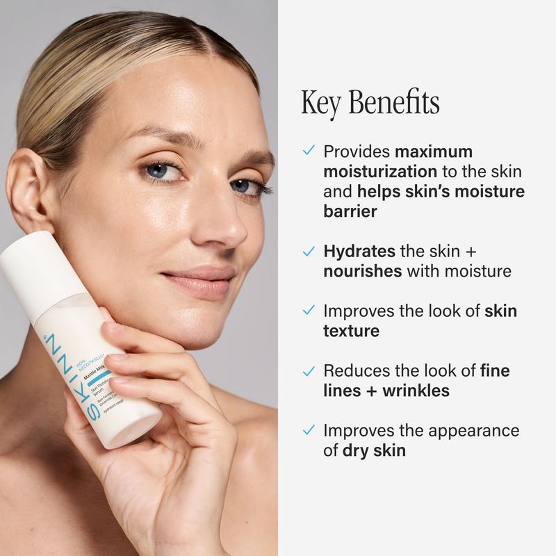 SKINN Cosmetics: Mantle Milk Skin Repair 100 Hours of Hydration - Moisture-Supporting Serum for Enhanced Hydration and Barrier Care Moisturizer Milky