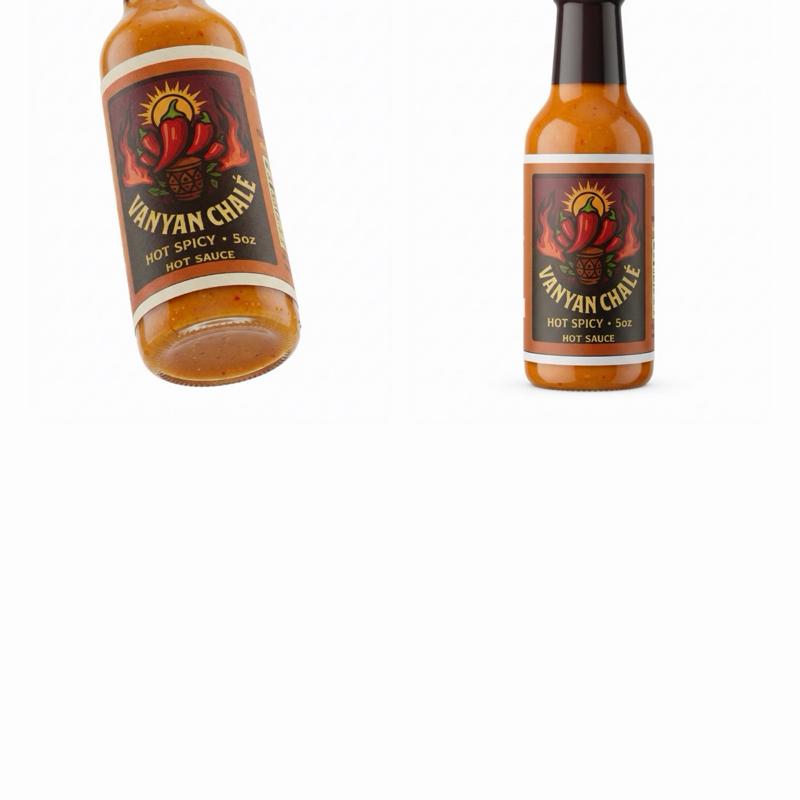 VANYAN CHALÈ boutey ak yon Seasoning pake 2 ansanm