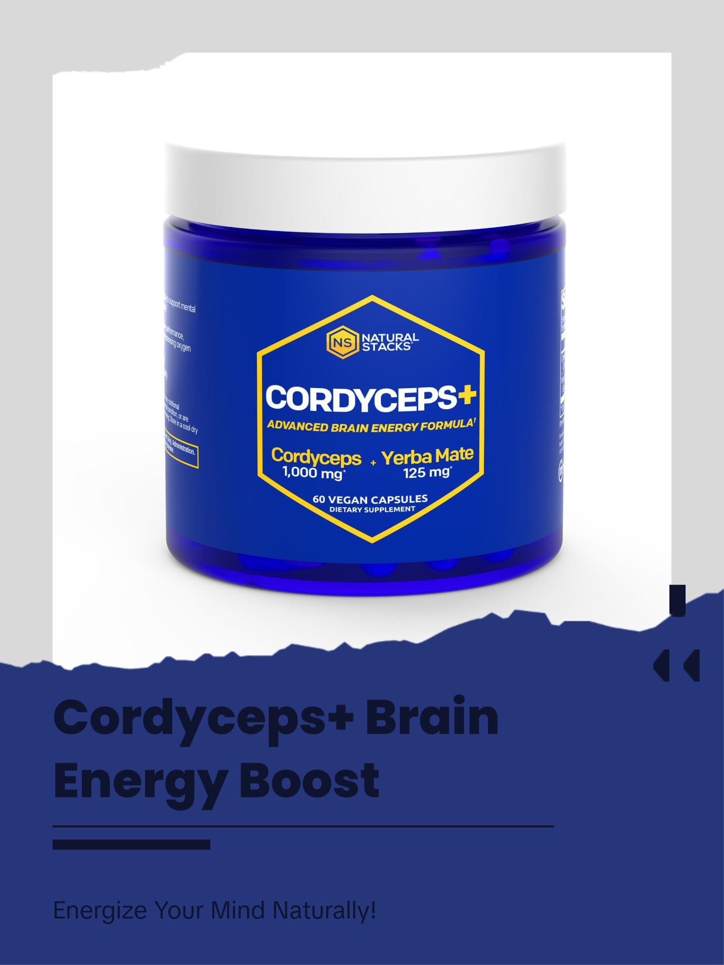 Cordyceps+ The advanced brain energy formula.*