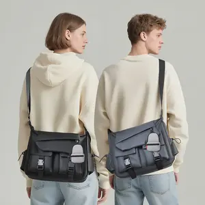 Waterproof Sling Bag, Lightweight Crossbody Chest Bag with Padding for Protection, Unisex Shoulder Bag for Travel, Work, and Outdoor Activities