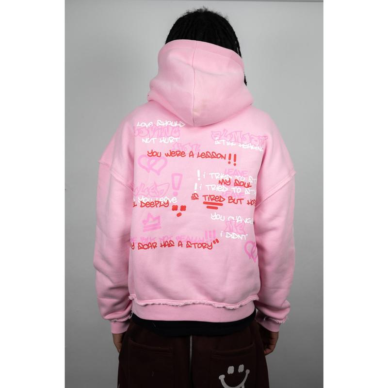 Pink Graffiti Cora Hoodie