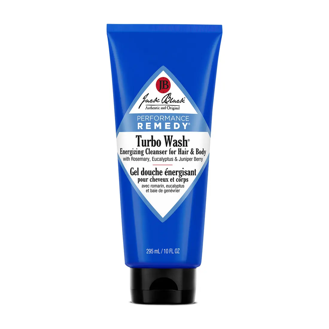 Jack Black Performance Remedy Turbo Wash Energizing Cleanser for Hair & Body with Rosemary, Eucalyptus & Juniper Berry