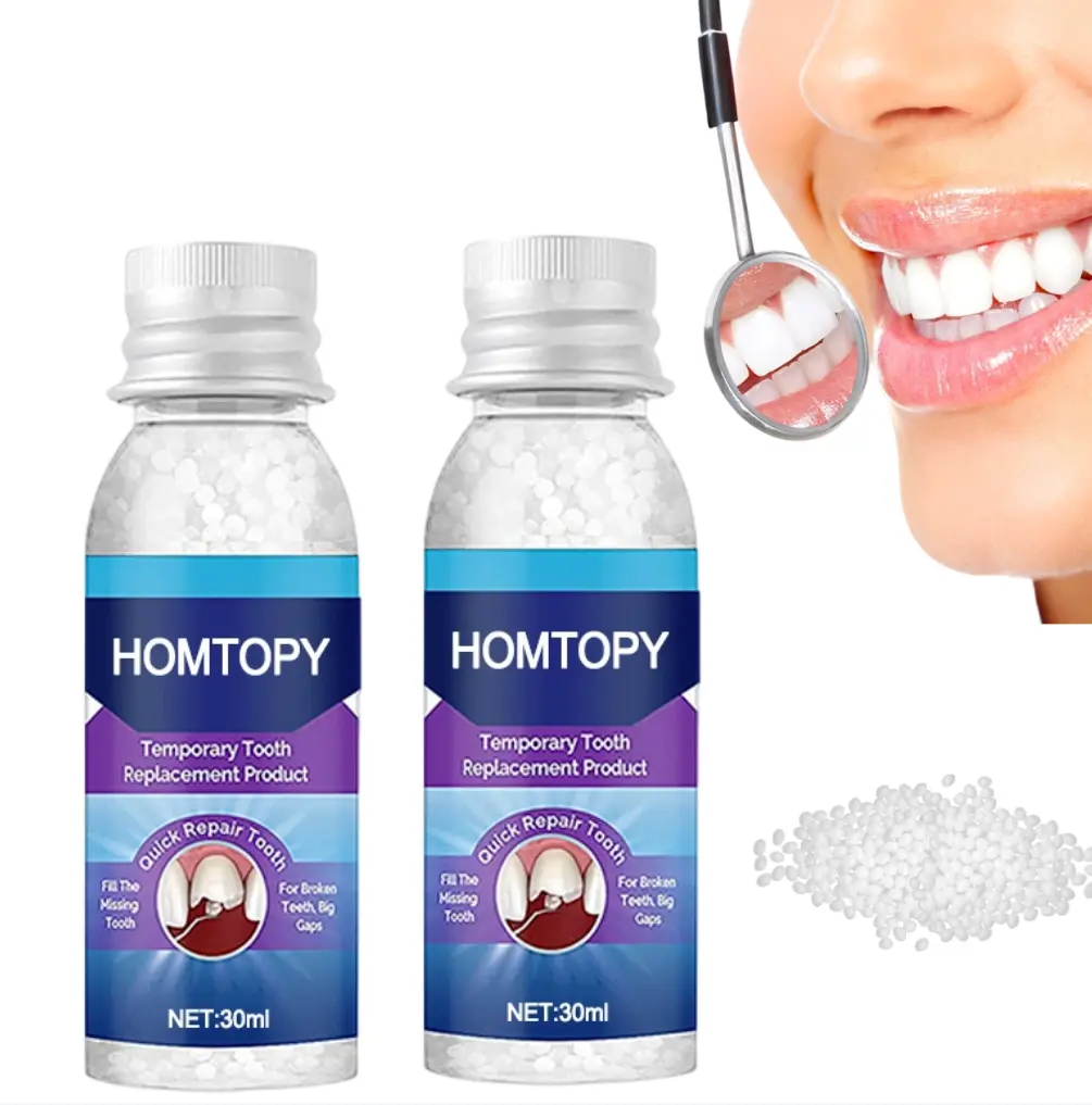 DIY Thermal Resin Smile Styling Beads, Handmade At-Home Oral Cosmetic Material for Temporary Smile Makeover