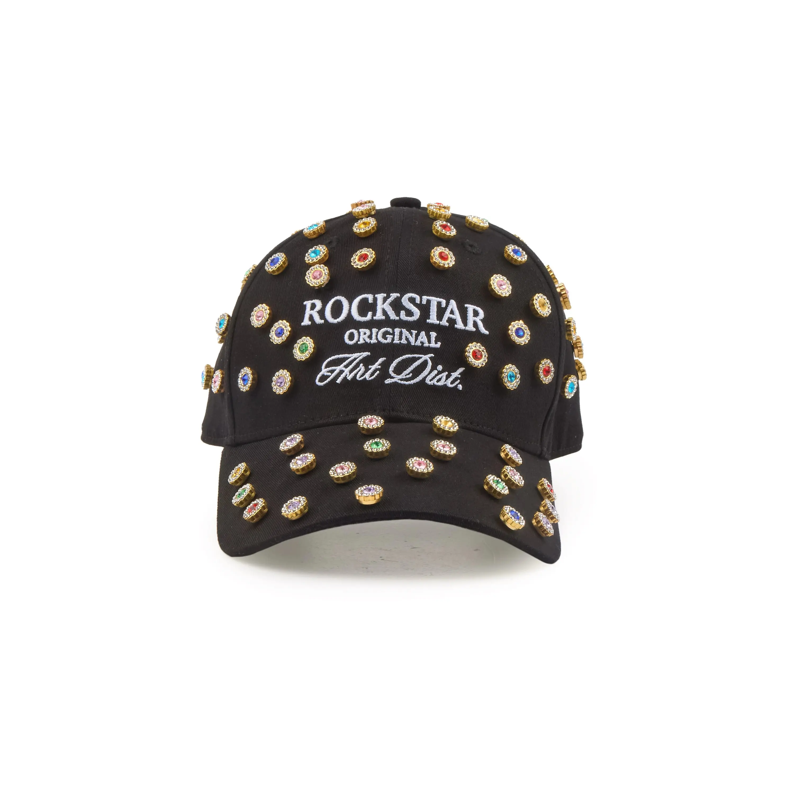 Lucido Black Rhinestone Trucker Hat