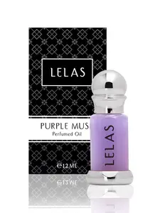 LELAS PURPLE MUSK PERFUMED OIL 12 ML JB-1476