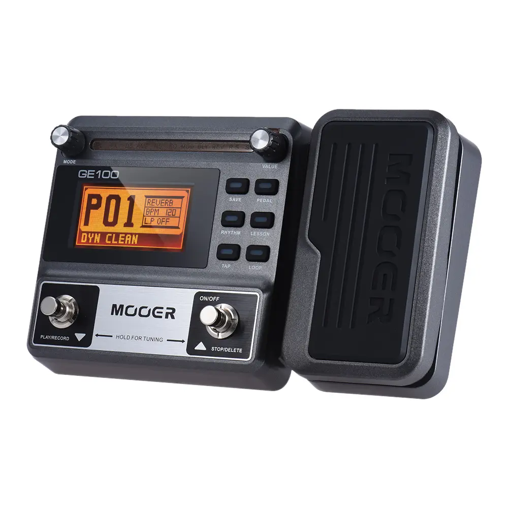 MOOER GE100 Multi-Effect Guitar Pedal LCD Distortion 66 Effects 3mins Loop Recording 80 Patches 40 Drum Pedal  / LEKATO ME-01 Multi Effect Guitar Pedal / VING Flybro FB-100 Guitar Multi Effects Pedal All in One / AUDOTA ACE-100 Multi-effects