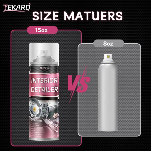 TEKARD Car Spray Cleaner 15 oz Quick Interior Detailer Polished Coated Anti-aging UV Protection Wheel Cleaner for Effortless Car Interior Maintenance