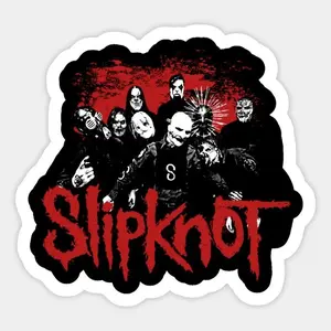 Slipknot Sticker – Heavy Metal Band Vinyl Decal