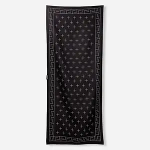 Nomadix Original Towel | Quick-Dry Beach Towel | Sand-Resistant | Barton Black Design