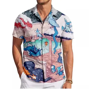 Winter Day PKM Hawaiian Shirt | Cool Summer Anime Vibes for Men & Fans
