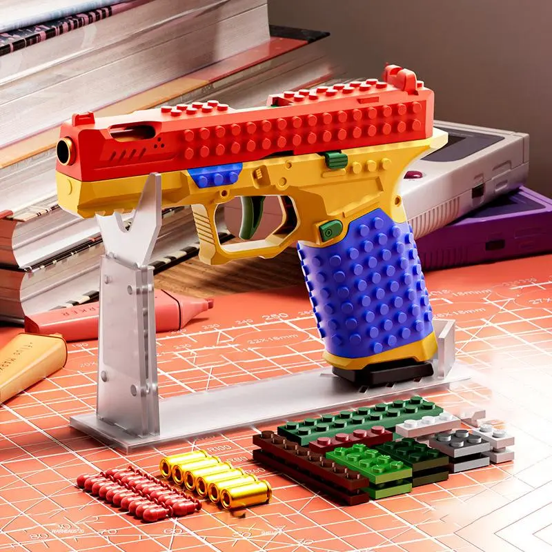 Multiplayer Strategy Building Block Handle Set – Tactical DIY Outdoor Toy for Team Play & Festival Essentials