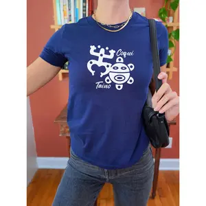 [Sale Up To 30%]Puerto Rico “Reína Boricua” Baby Tee, Y2K Flag Crop, Vintage Latina Style