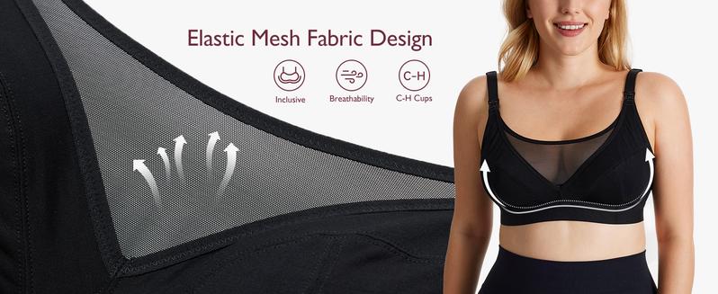 Momcozy Nursing Bras for Breastfeeding, HF018 Seamless Ultra Comfort Maternity Bra, Natural Shape, Pregnancy Sleep Bralette tiktok shop maternity  undies