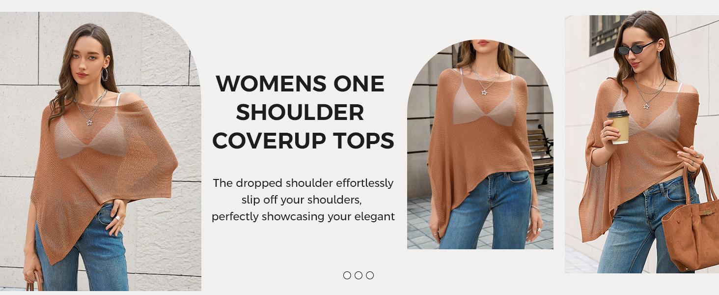 Fisoew Womens Sheer Poncho Top Lightweight Knit Bolero Shrug Mesh Off The Shoulder Y2K Going Out Beach Swimsuit Coverup #Springtok #TikTokShopJumpstartSale Fisoew Womens Sheer Poncho Top Lightweight Knit Bolero Shrug Mesh Off The Shoulder Y2K Going Out Beach Swimsuit Coverup #Springtok #TikTokShopJumpstartSale