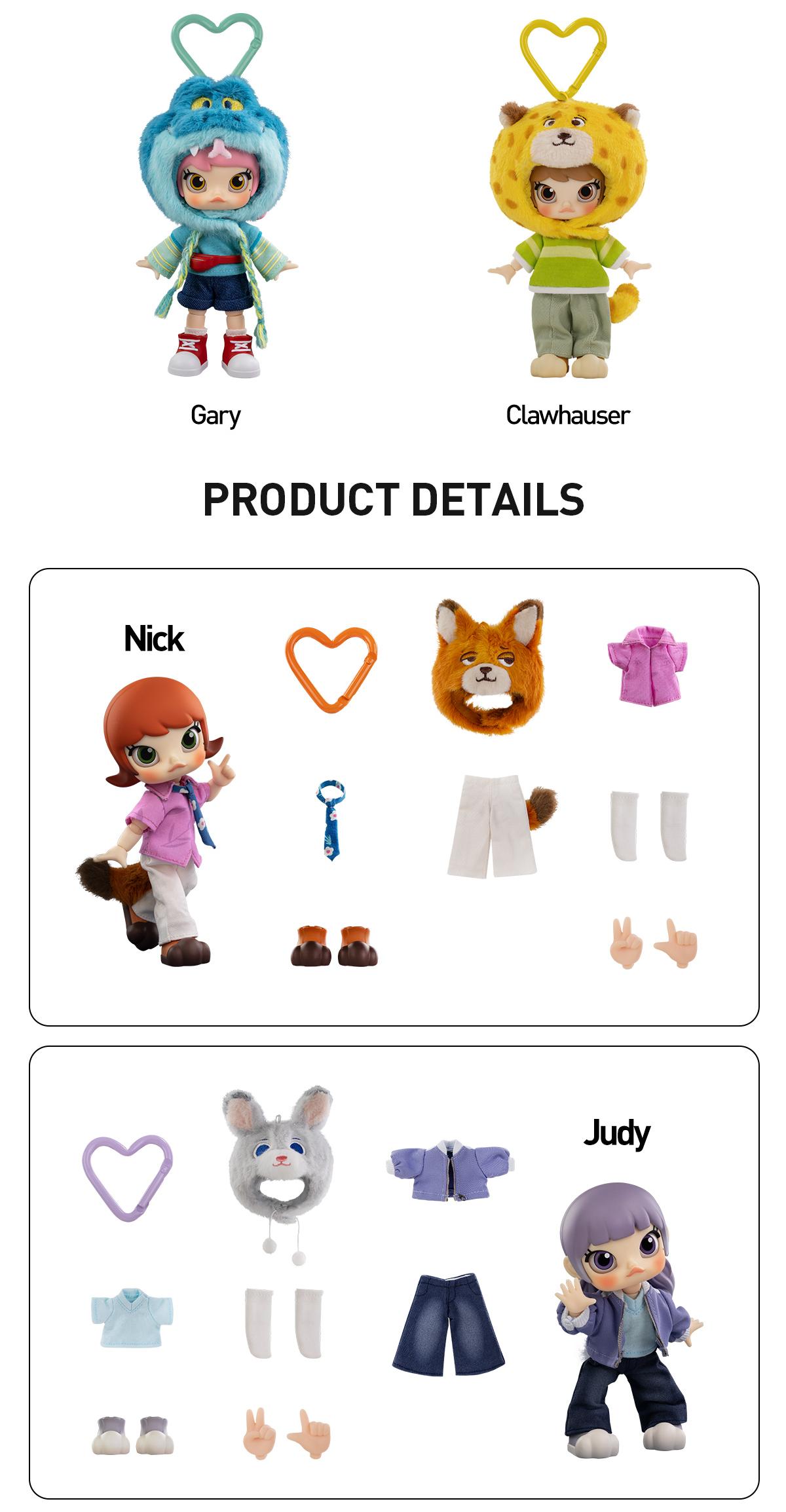 POP MART MOLLY ZOOTOPIA 2 Series 1/12 Action Figure