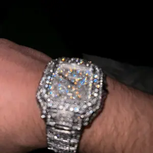 moissanite VVS1 D CUT GRADE WATCH