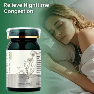 Heaisrlate Lung Health Supplement with Flos Sophorae Broccoli, Reishi, Dandelion Extract,Breathing Bronchial, Immune System & Antioxidant Action, Natural Herbal Capsules for Coughs, Congestion & Lung Function, Supports Healthy Mucus Removal & Immune