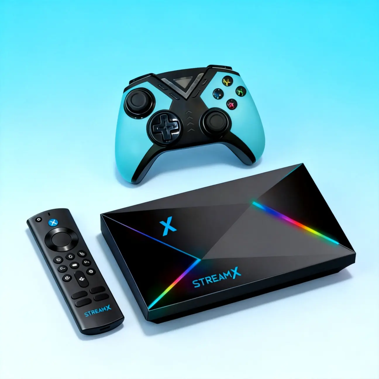 StreamX Box Remote Control Set PRO/MAX/ULTRA 1-Multipurpose Kit with ...