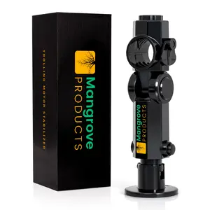 Trolling Motor Stabilizer Gen2: Adjustable with Universal Fitment (BLACK)