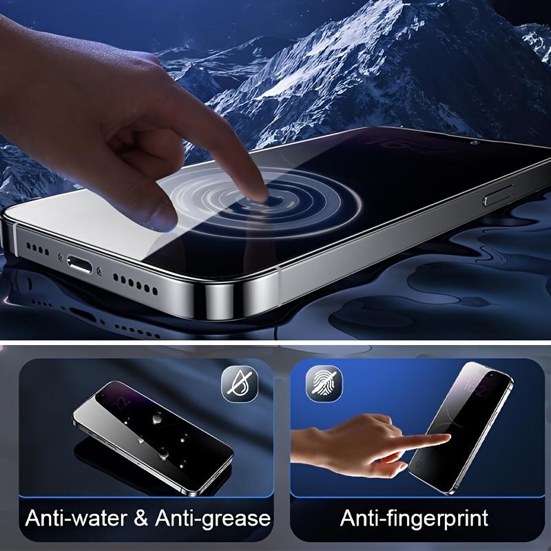 [2+2Pack] iPhone 17/16/15/14/13/12/11 Privacy Screen & Camera Lens Protector - 28° Anti-Peeping 9H Scratch-Resistant Tempered Glass 2.5D Curved Edges 10-Second Bubble-Free Installation Protect Your Phone with Shock-Resistant Cases for Smartphones