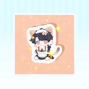 Love and Deep Space Qstyle Fanart Sticker Caleb 8cm Stickers