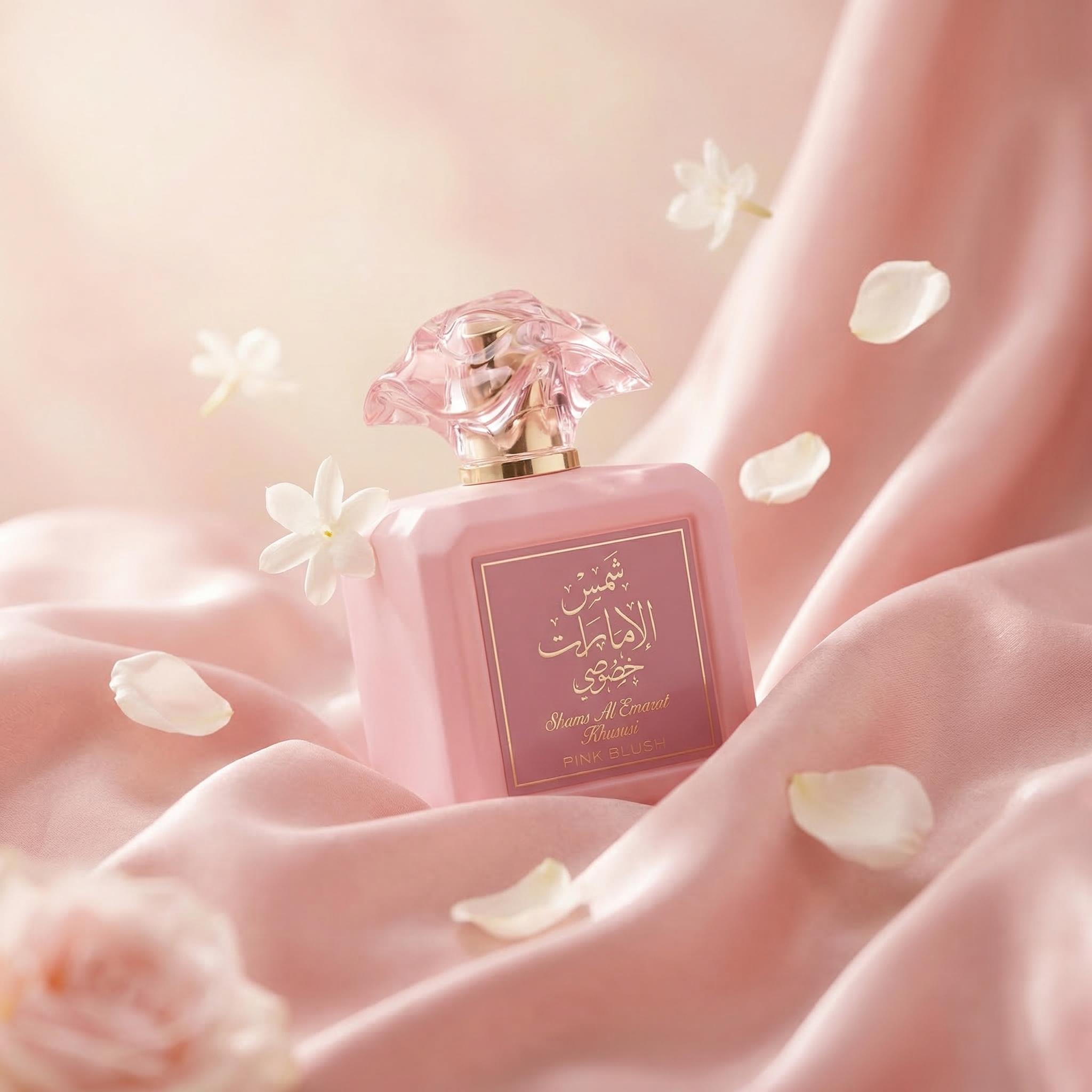 Pink Blush Shams Al Emarat Eau de Parfum 100ml (3.4 oz) by Ard Al Zaafaran – Pink Perfume, Women’s Perfume, Long Lasting Fragrance Pink Blush Shams Al Emarat Eau de Parfum 100ml (3.4 oz) by Ard Al Zaafaran – Pink Perfume, Women’s Perfume, Long Lasting Fragrance