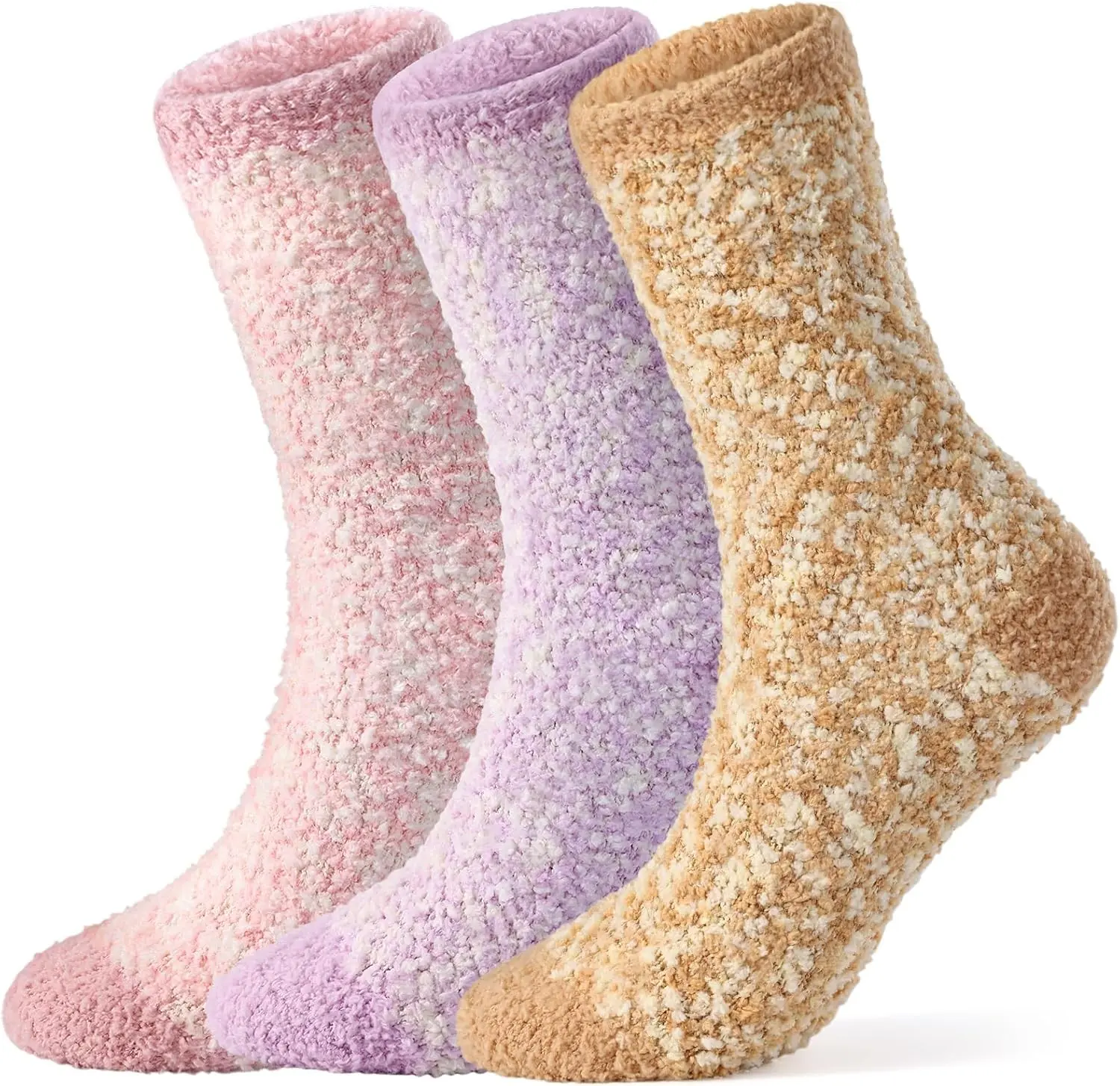 Fuzzy Socks for Women Sleep Chenille Socks Warm and Comfy | Fluffy Coral Velvet, Soft-butter Calf Socks, Comfortable Winter Sleeping, Cloud Fleece, Present Box, Machine Washable