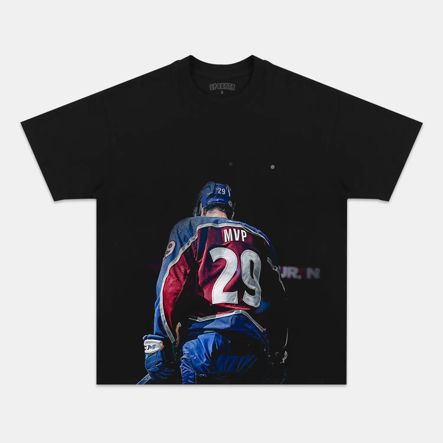 Vintage Nathan MacKinnon Tee, Retro Hockey Graphic T-Shirt, Ice Hockey Streetwear Shirt, Unisex Y2K Casual Sports Fan Tee